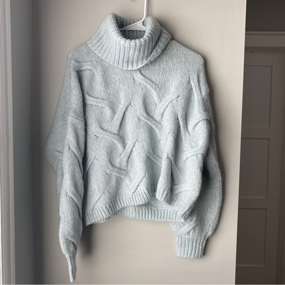 Madewell Sweaters - Madewell Somervell Modern Cable Turtleneck Sweater size Small NWT